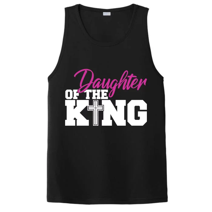 Christian Faith - Daughter Of The King Performance Tank