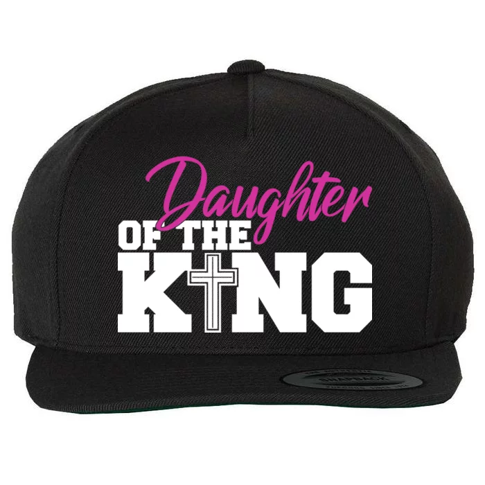 Christian Faith - Daughter Of The King Wool Snapback Cap