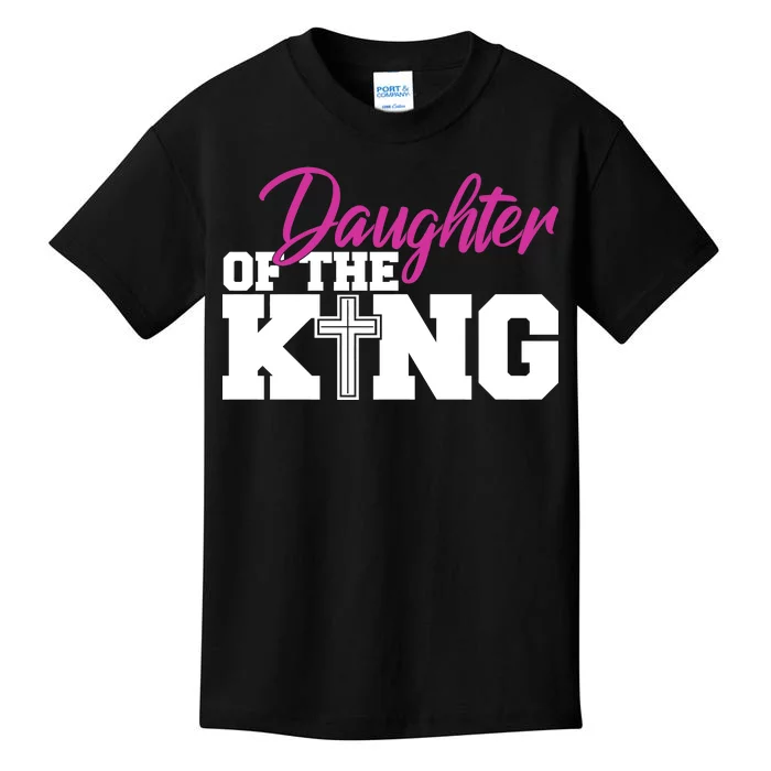 Christian Faith - Daughter Of The King Kids T-Shirt