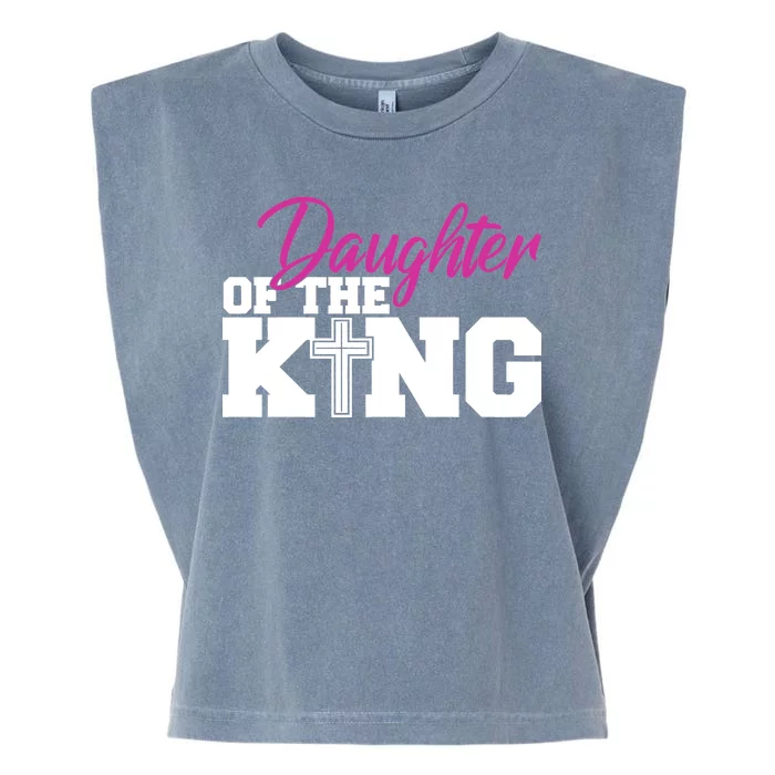 Christian Faith - Daughter Of The King Garment-Dyed Women's Muscle Tee