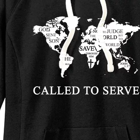 Christian Missionary Called To Serve Women's Fleece Hoodie