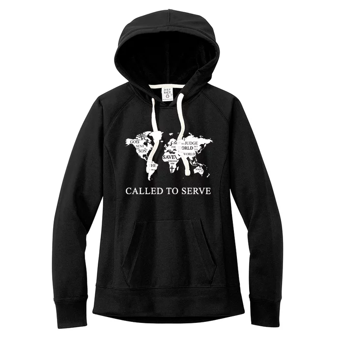 Christian Missionary Called To Serve Women's Fleece Hoodie