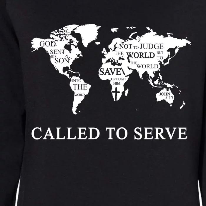 Christian Missionary Called To Serve Womens California Wash Sweatshirt