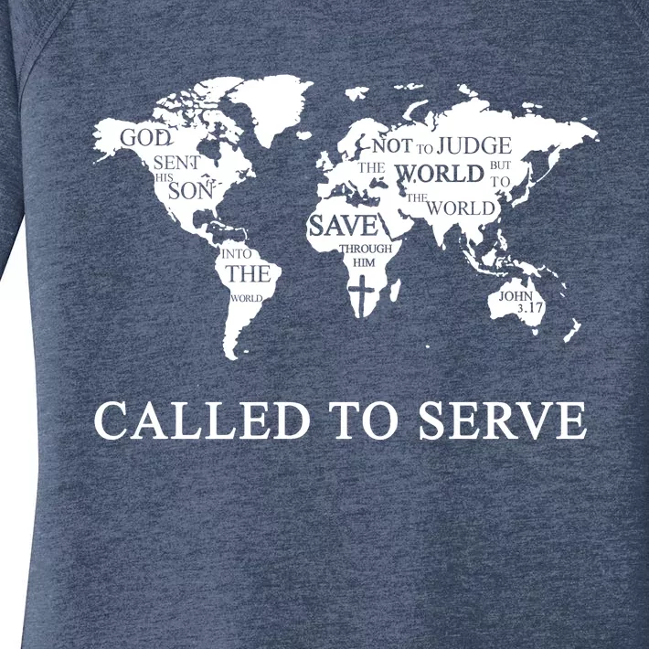 Christian Missionary Called To Serve Women's Perfect Tri Tunic Long Sleeve Shirt