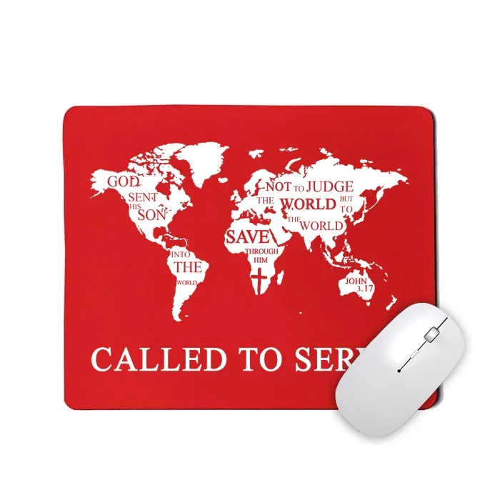 Christian Missionary Called To Serve Mousepad