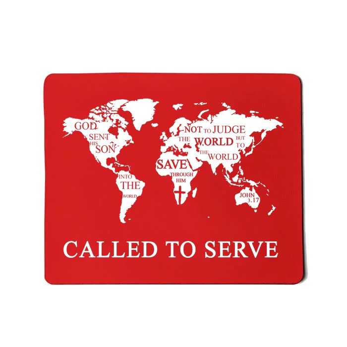 Christian Missionary Called To Serve Mousepad