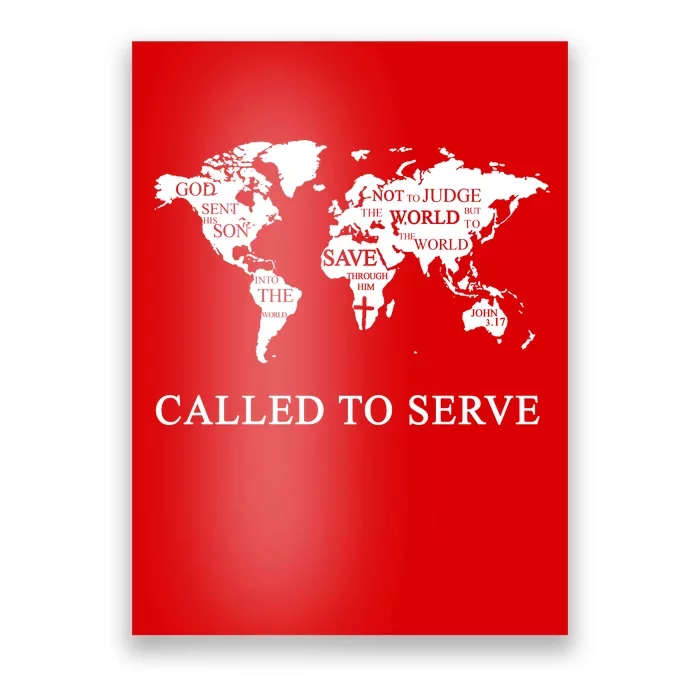 Christian Missionary Called To Serve Poster