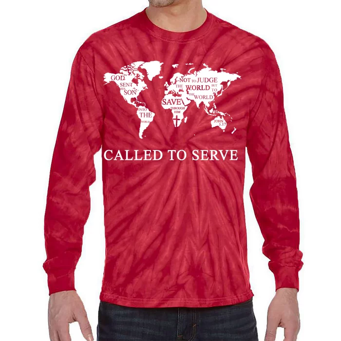 Christian Missionary Called To Serve Tie-Dye Long Sleeve Shirt