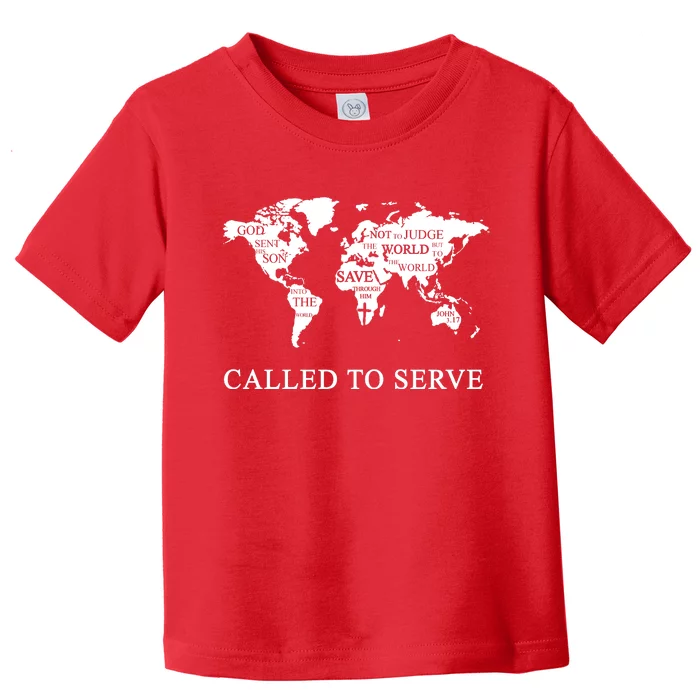 Christian Missionary Called To Serve Toddler T-Shirt