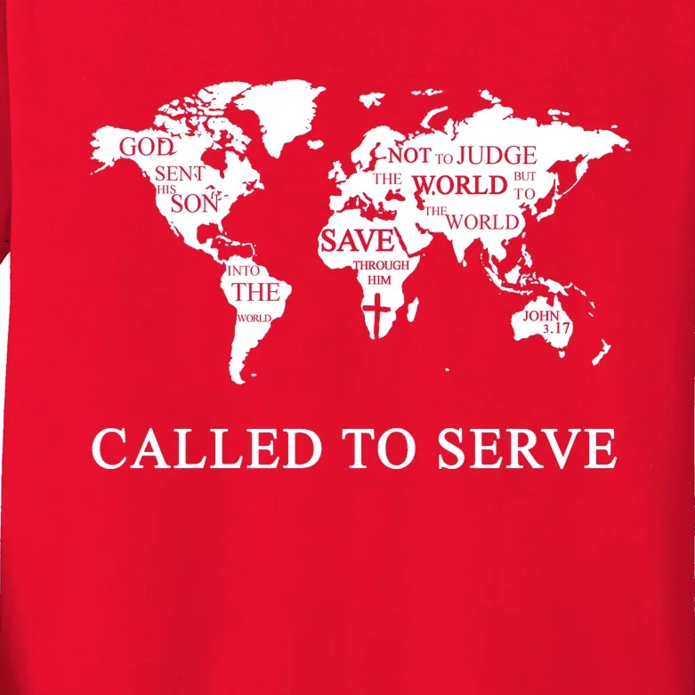 Christian Missionary Called To Serve Kids Long Sleeve Shirt