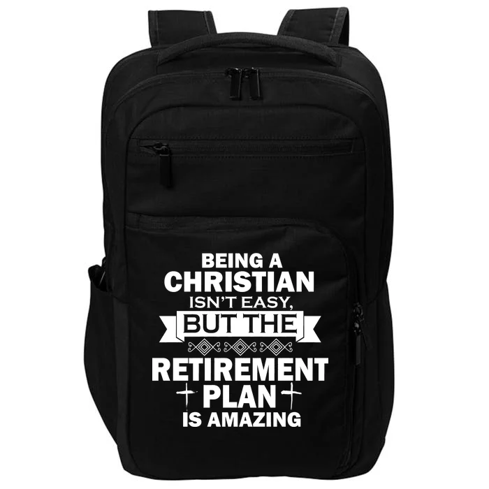 Christian Retirement Plan Impact Tech Backpack