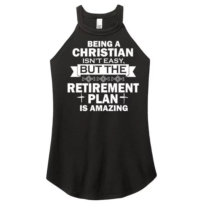 Christian Retirement Plan Women’s Perfect Tri Rocker Tank