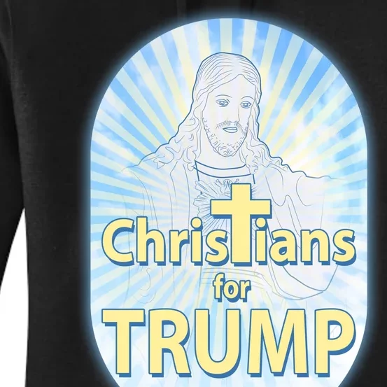 Christians For Trump Women's Pullover Hoodie