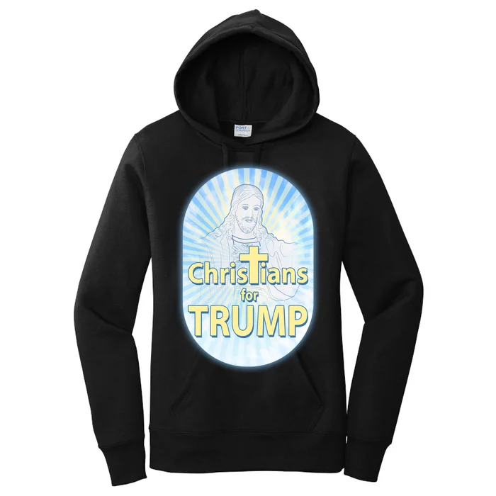 Christians For Trump Women's Pullover Hoodie