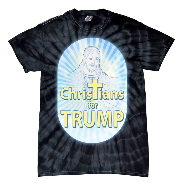 Christians For Trump Tie-Dye T-Shirt