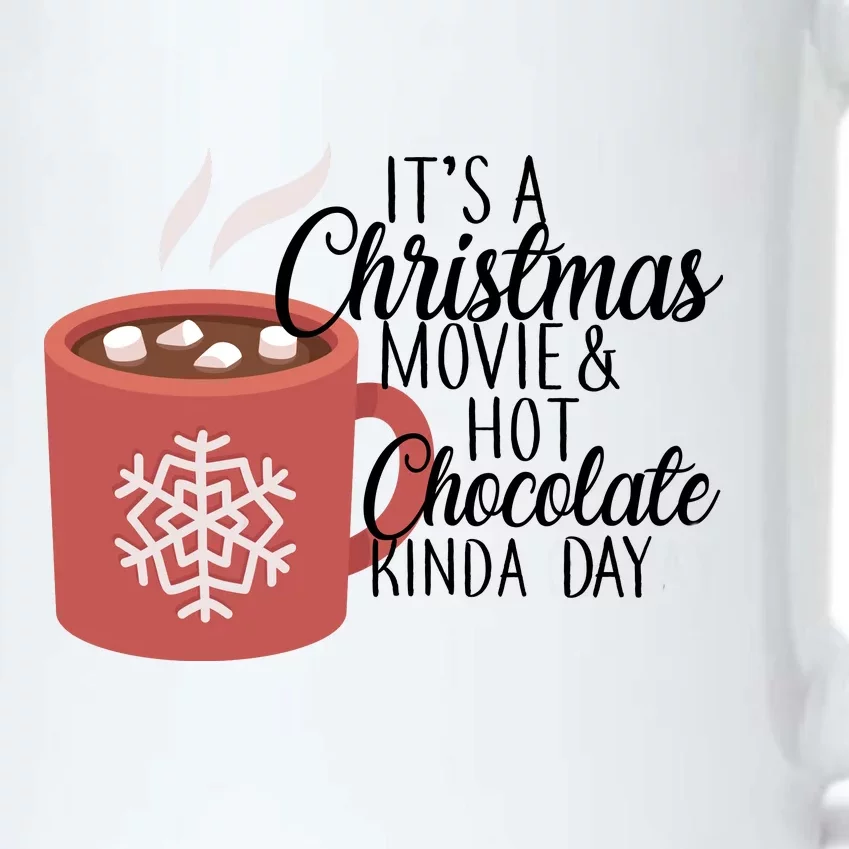 Christmas  Movie and Hot Chocolate Black Color Changing Mug