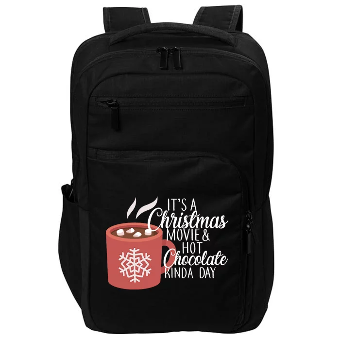 Christmas  Movie and Hot Chocolate Impact Tech Backpack