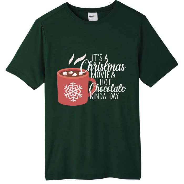 Christmas  Movie and Hot Chocolate ChromaSoft Performance T-Shirt