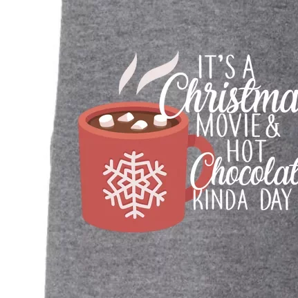 Christmas  Movie and Hot Chocolate Doggie 3-End Fleece Hoodie