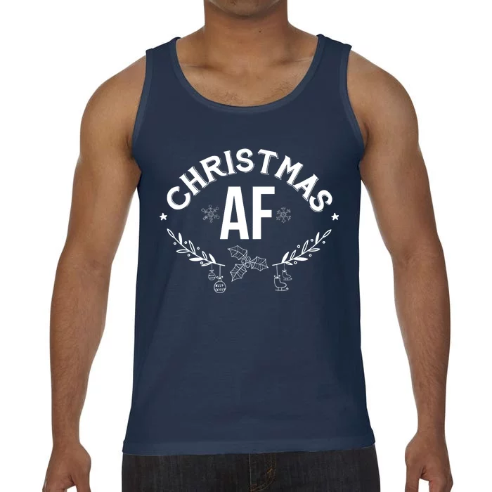 Christmas AF Comfort Colors® Tank Top