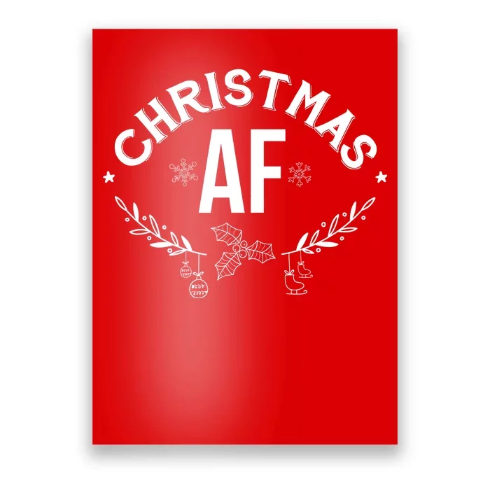 Christmas AF Poster