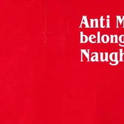 Christmas Anti Maskers belong On The Naughty List Softstyle Adult Sport Polo