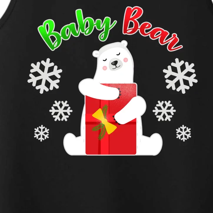 Christmas Baby Bear Performance Tank