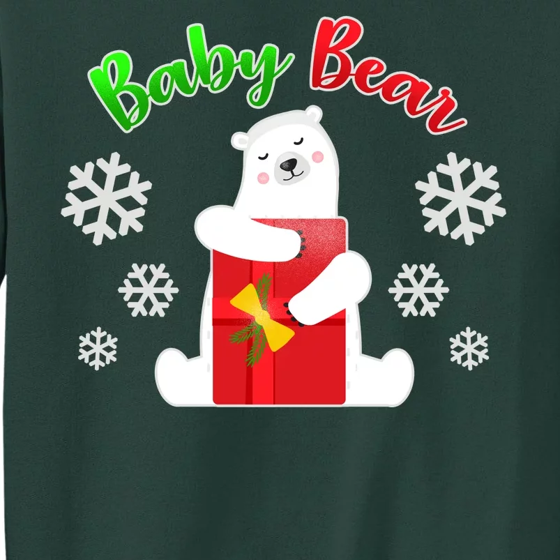 Christmas Baby Bear Tall Sweatshirt