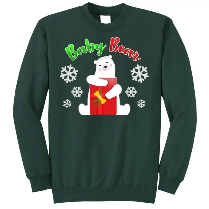 Christmas Baby Bear Tall Sweatshirt