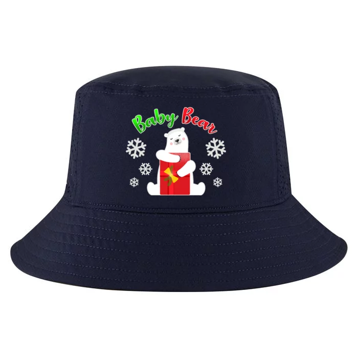 Christmas Baby Bear Cool Comfort Performance Bucket Hat