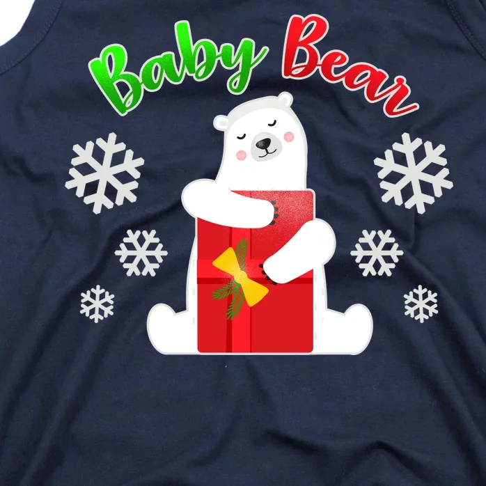 Christmas Baby Bear Tank Top