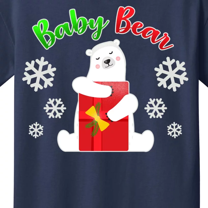 Christmas Baby Bear Kids T-Shirt