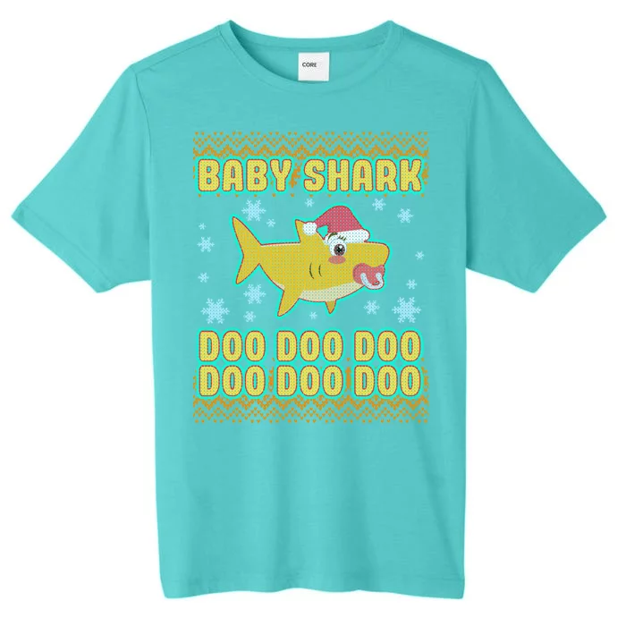 Christmas Baby Shark Doo Doo Doo ChromaSoft Performance T-Shirt