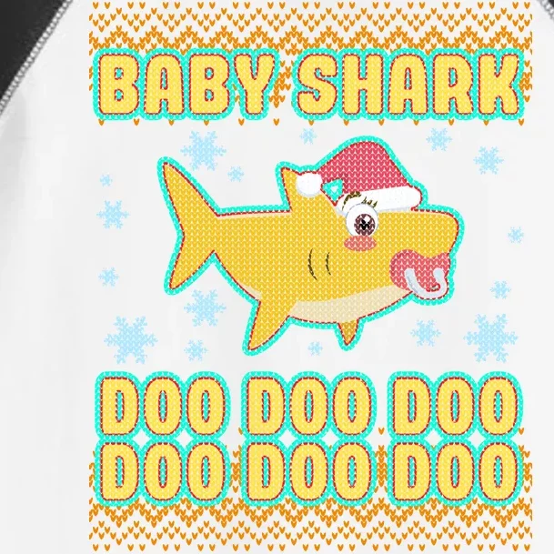 Christmas Baby Shark Doo Doo Doo Toddler Fine Jersey T-Shirt