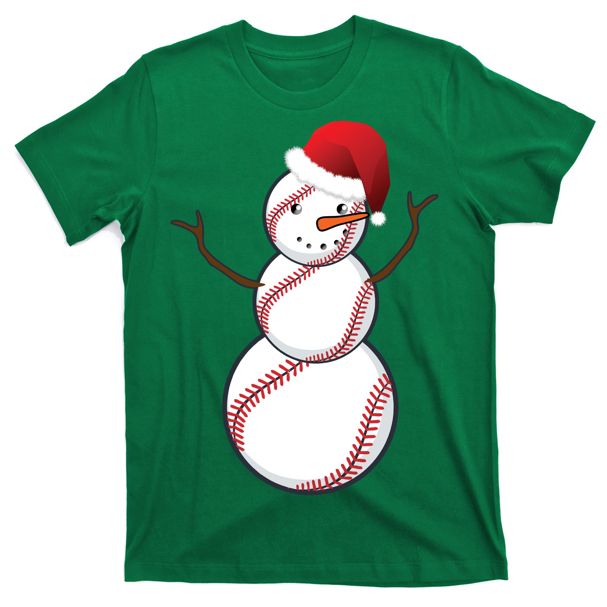 Christmas Baseball Jersey - Green