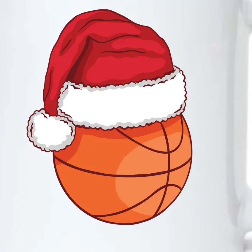 Christmas Basketball Santa Black Color Changing Mug