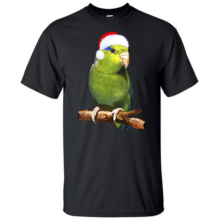 Christmas Bird Parrot Tall T-Shirt