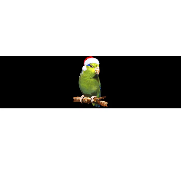 Christmas Bird Parrot Bumper Sticker