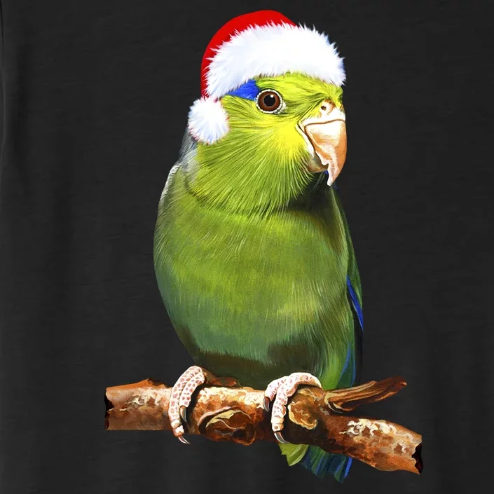 Christmas Bird Parrot ChromaSoft Performance T-Shirt