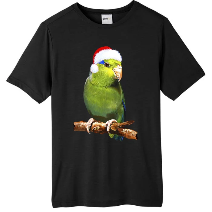 Christmas Bird Parrot ChromaSoft Performance T-Shirt