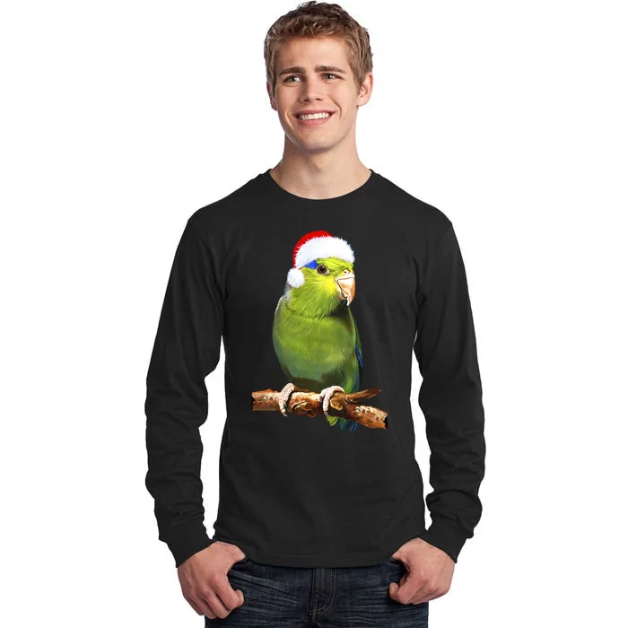 Christmas Bird Parrot Tall Long Sleeve T-Shirt