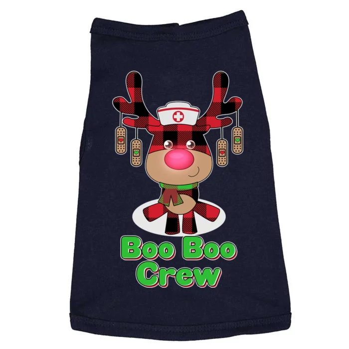 Christmas Boo Boo Crew Reindeer Nurse Doggie Tank