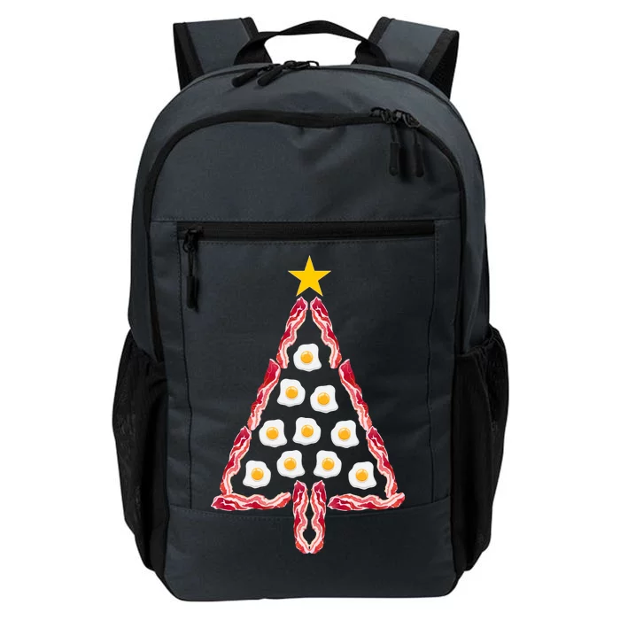 Christmas Breakfast Tree Bacon And Eggs Daily Commute Backpack