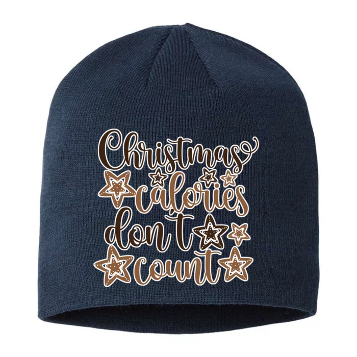 Christmas Calories Don't Count 8 1/2in Sustainable Knit Beanie