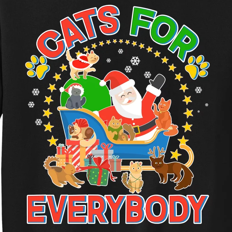 Christmas Cats For Everybody Sweatshirt