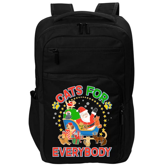 Christmas Cats For Everybody Impact Tech Backpack