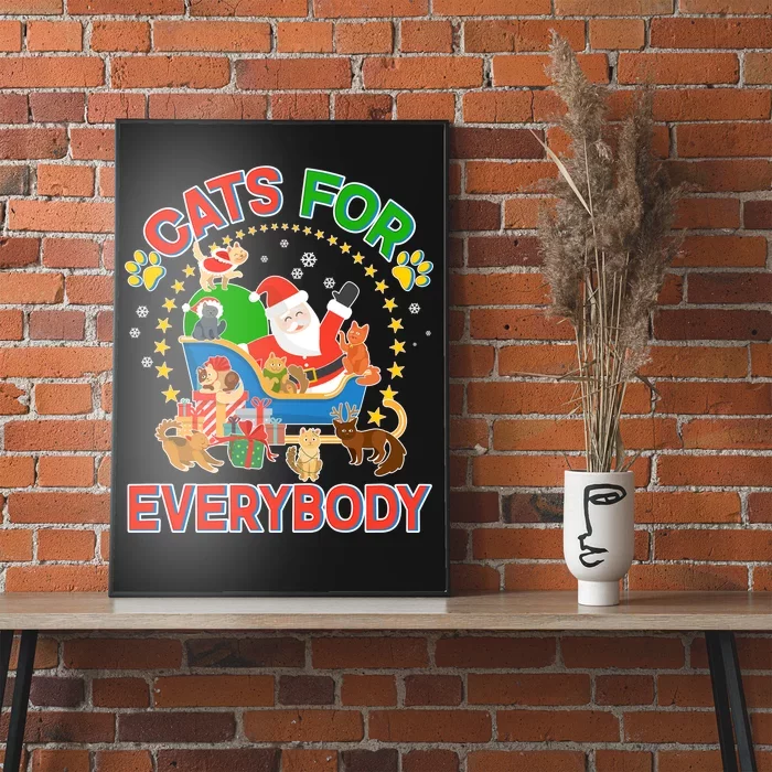 Christmas Cats For Everybody Poster