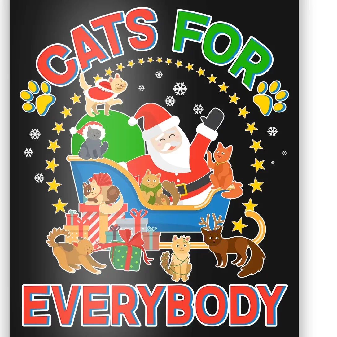 Christmas Cats For Everybody Poster