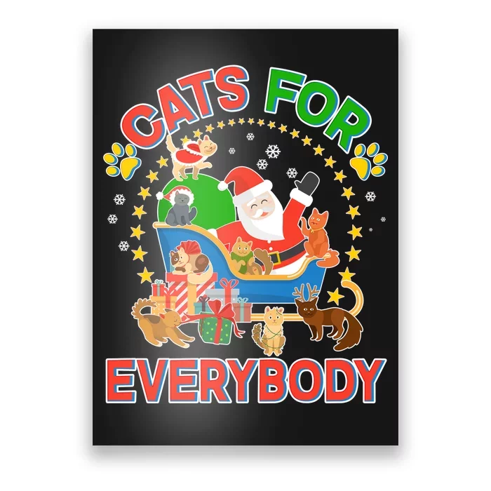 Christmas Cats For Everybody Poster