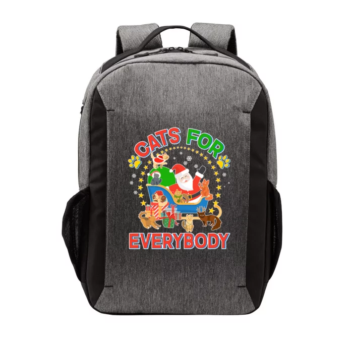 Christmas Cats For Everybody Vector Backpack